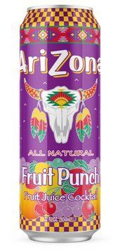 Напиток негазированный AriZona Fruit Punch 650мл 3140 фото