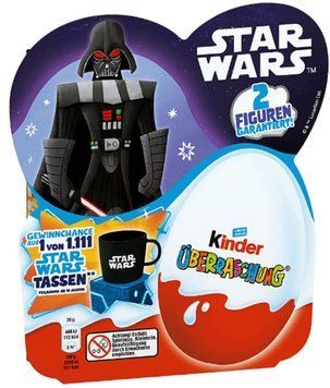 Набір яєць Kinder Star Wars Зоряні війни 4*20г 1485 фото