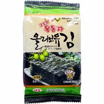 Чипсы нори Ock Dong Ja Olive oil 4г 1545 фото