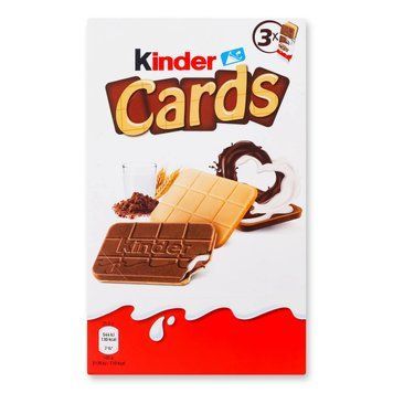 Печенье Kinder&nbsp;Cards&nbsp;3x&nbsp;76.8г 976 фото