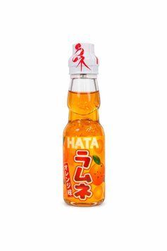 Напиток газированный Ramune Orange Lemoniada 200ml HATAKOSEN 3099 фото