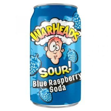 Напиток газированный Warheads Blue Raspberry Soda 330мл 1495 фото