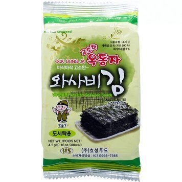 Чипсы нори Ock Dong Ja Wasabi 4г 1548 фото
