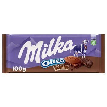 Шоколад&nbsp;Milka&nbsp;100г&nbsp;Oreo&nbsp;Brownie&nbsp; 1991 фото