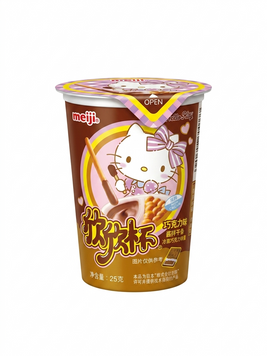 Печиво з кремовою пастою Meiji Chocolate 25г 2812 фото