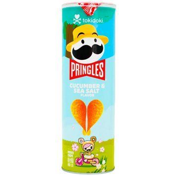 Чипсы Pringles Cucumber&Sea Salt 110г 160 фото