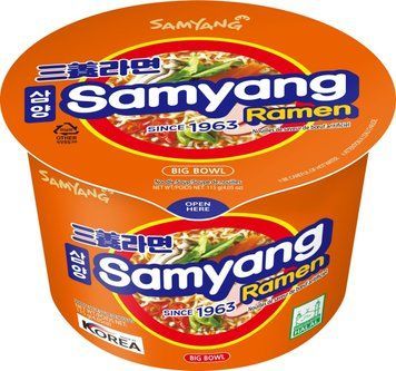 Локшина Рамен Samyang боул класичний смак 115г (слабогостра) 3400 фото