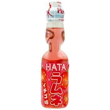 Напиток газированный Ramune Strawberry Lemoniada 200ml HATAKOSEN 3108 фото