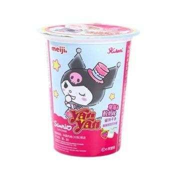 Печиво з кремовою пастою Meiji Strawberry Milk 25г 2813 фото
