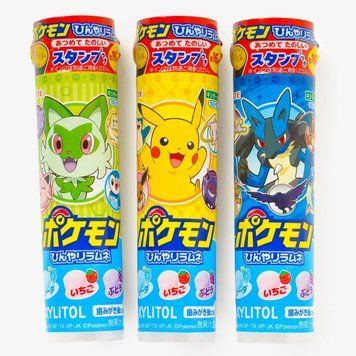Цукерки Lotte Xylitol Pokemon Cool Ramune Candy 26г 2319 фото
