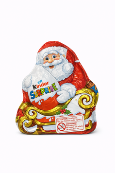 Шоколадка Санта на санях Kinder 75г 1573 фото