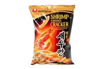 Крекеры Nongshim со вкусом креветки острые 75г 1117 фото