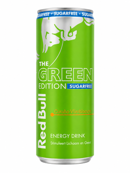 Энергетический напиток Red Bull NL Green Edition Sugar Free STG 250ml 3326 фото