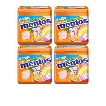 Жвачка Mentos Sugar Free Gum Tropical Fruit 46г 2578 фото