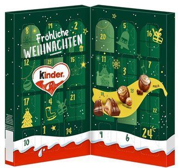 Адвент календар Kinder Mix Tisch 121г 1093 фото