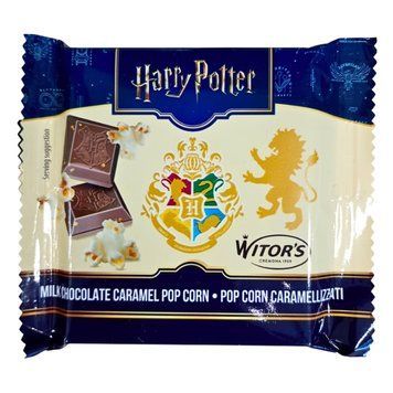 Шоколад Witor's Harry Potter Milk Chocolate Bar with Caramel Popcorn 40г 713 фото
