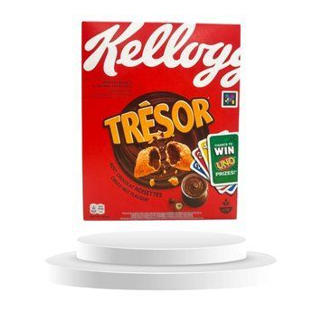 Сухий сніданок Kelloggs Noisettes з шоколадно-горіховою начинкою 410г 893 фото