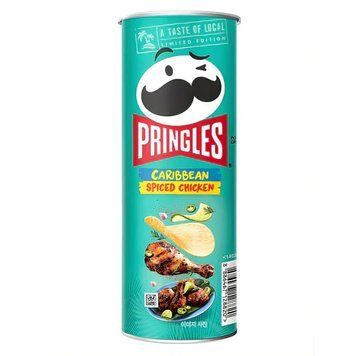 Чипсы Nongshim Pringles Caribbean Spiced Chicken 100г 2280 фото