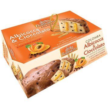 Colomba Battistero з абрикосом та шоколадними крихтами 750г 2723 фото