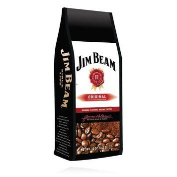 Мелена кава Jim Beam Original Bourbon Flavored Ground Coffee 340г 1362 фото