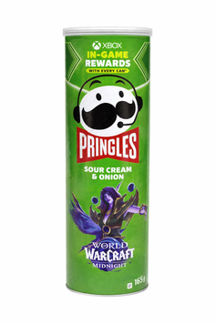 Чіпси Pringles Sour Cream&Onion Warcraft 165г 2053 фото