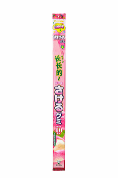 Мармеладні стрічки UHA Bar Fruity Fudge Peach 32,9г 2636 фото
