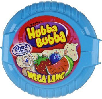 Жуйка Hubba Bubba Mega Long Mixed Fruit 56г 2455 фото