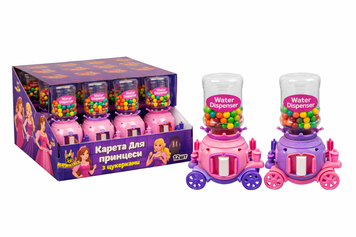 Игрушка карета принцессы с пухлыми конфетами 40г 3150 фото