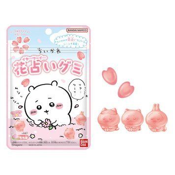 Желейки Bandai Chiikawa Flower Fortune-Tellimg Gummy 60г 2307 фото