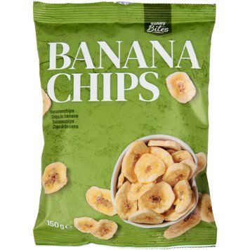 Чіпсі бананові Banana Chips Sunny Bites 150г 567 фото