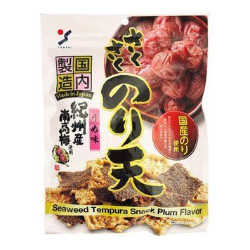 Снек Yamaei Crunchy Nori Ten Chips Plum 70г 2284 фото