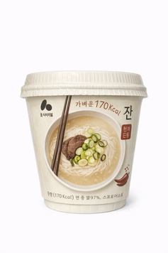 Рисова локшина NATUREVIL Beef Bone Soup Cup Rice Noodle 48г (негостра) 794 фото
