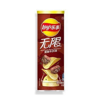 Чипсы Lay's Stax Black Pepper Rib Eye Steak 90г 1394 фото