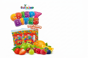 Жувальна Цукерка Crispy Bites 1кг 2875 фото