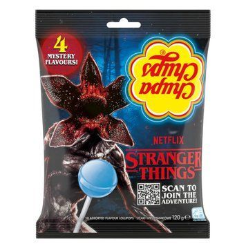Леденцы голубые Chupa Chups Stranger Things 120г 917 фото