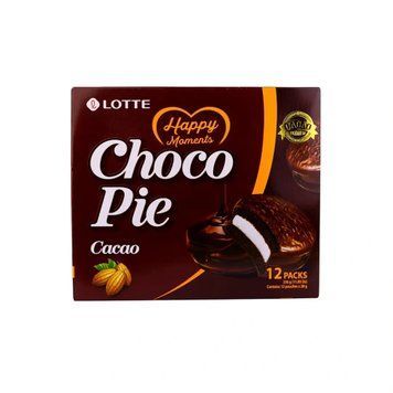 Шоколадное пирожное Choco Pie Cacao 336г 12шт 1122 фото
