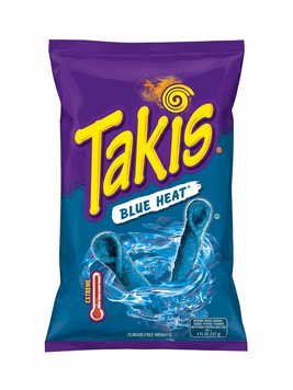 Чипсы кукурузные Takis Blue Heat 100г 3023 фото