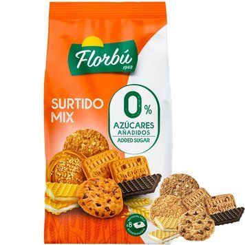 Печенье и вафли Florbu Surtido Mix без сахара 270г 2856 фото
