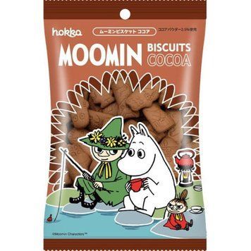 Печенье Hokka Chocolate Biscuits with Moomin 60г 1777 фото