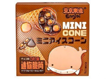 Шоколадный рожок Ennjoi Chocolate Mini Cone 120г 2406 фото