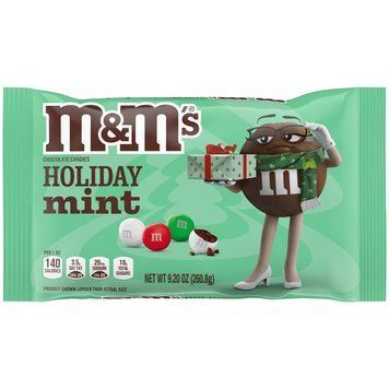 Драже M&M's Holiday Mint Chocolate Christmas Candy 260.8г 1712 фото