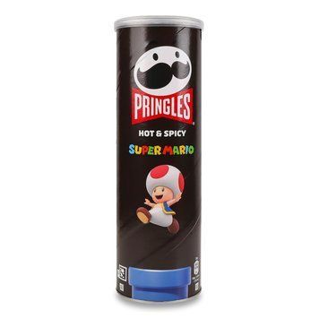 Чипсы Pringles Super Mario Hot Spicy 165г 1513 фото