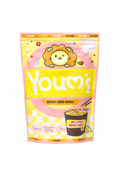 Лапша Instant Udon Noodle Youmi Hot&Spicy Cheese 237г (очень острая) 1024 фото