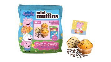 Кексы Peppa&nbsp;Pig&nbsp;Mini&nbsp;Muffins&nbsp;125г 1179 фото