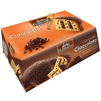 Colomba Battistero с шоколадным кремом и шоколадными крошками 750г 2203 фото