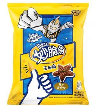 Чипсы Cheetos Bugles Magic Charcoal BBQ 40г 2653 фото