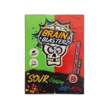 Brain Blasterz Кислые конфеты (лимон/малина или яблоко/клубника) (Уровень 1) 45г 1593 фото