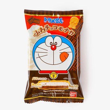 Вафлі Bandai Doraemon Fluffy Chocolate Monaka 19г 2250 фото