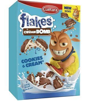 Готовый завтрак Cuetara Choco Flakes Cream Bomb 350г 2964 фото