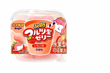 Желейки Ennjoi Strawberry Fruit Shaped Jelly 228г 2903 фото